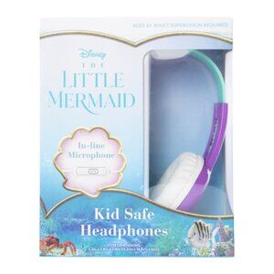 New in box Disney The Little Mermaid Kid Safe Headphones theatrical release